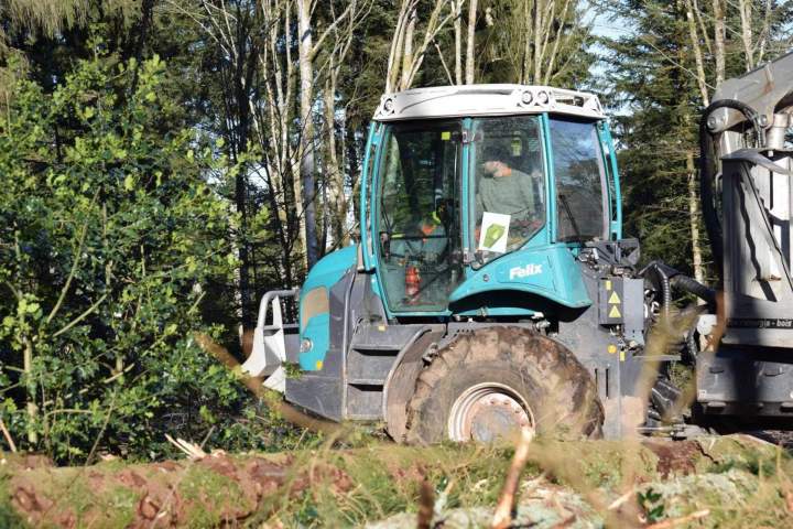 Tracteur forestier Gerbamont