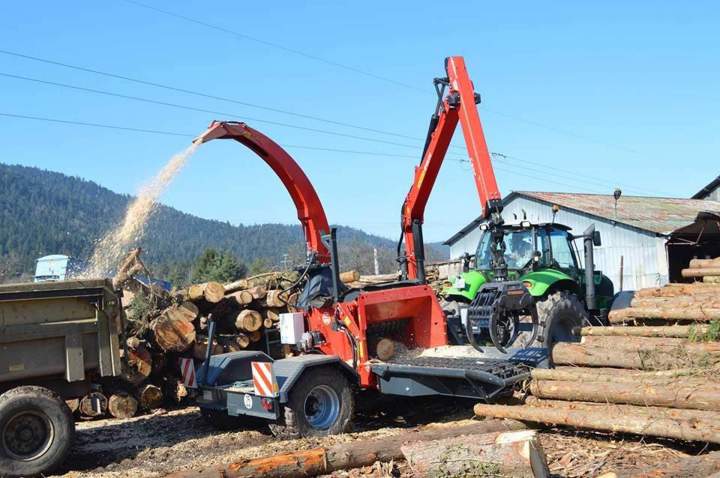 Broyage de bois Gerbamont