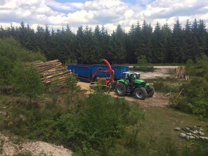 Broyage forestier Gerbamont