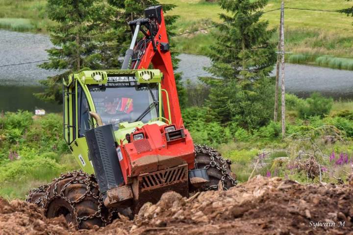 Débardage de forêt Gerbamont