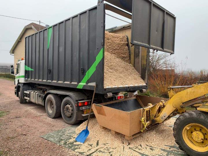 Plaquettes forestières Gerbamont